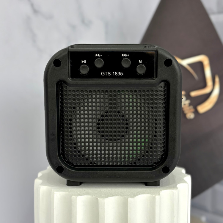 اسپیکر قابل حمل GTS-1835 با پشتیبانی از USB، کارت حافظه و بلوتوث نسخه ۵.۰