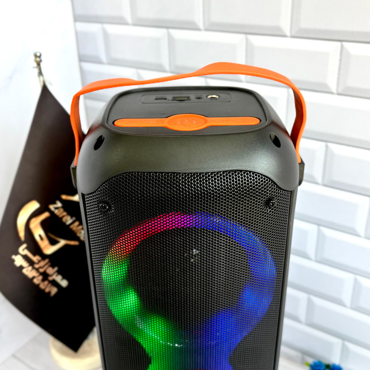 طراحی بدنه و دستگیره چرمی اسپیکر Sing-e ZQS-4277