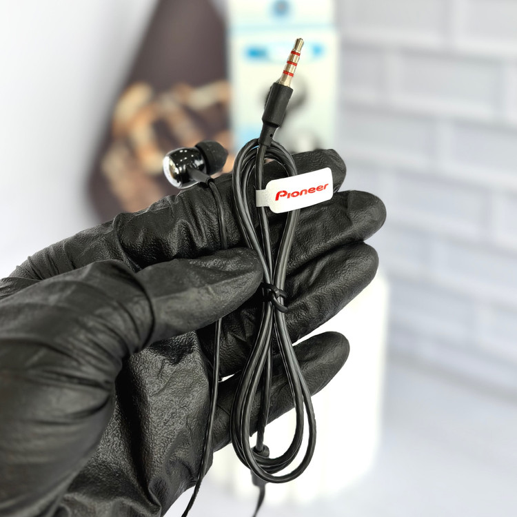 بسته بندی رسمی هندزفری سیمی پایونیر