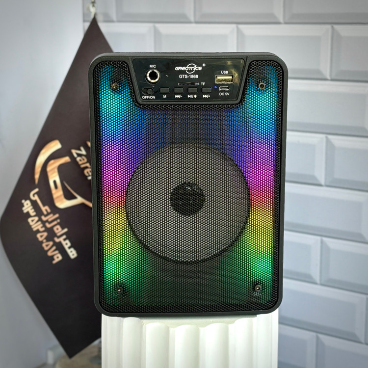 اسپیکر ۴ اینچی با میکروفون سیمی و دستگیره حمل