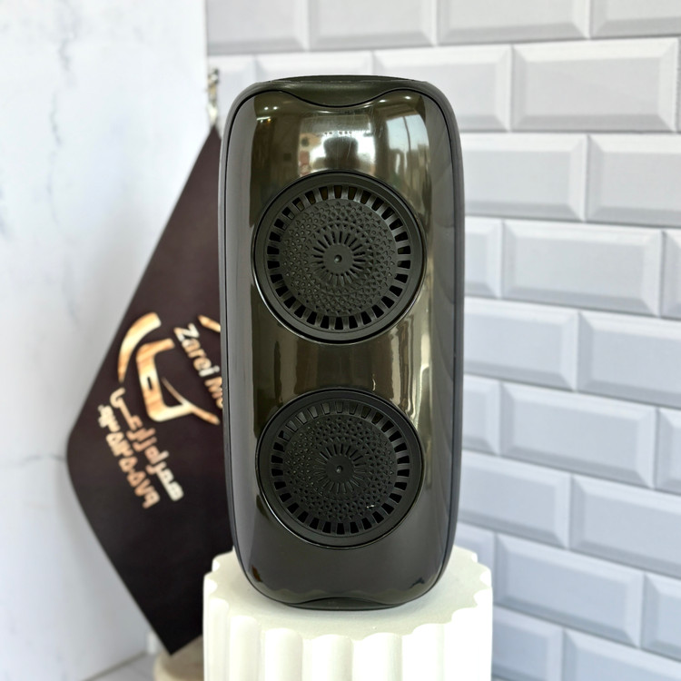 نمای جلویی اسپیکر قابل حمل KTX-1475 دو ساب ۳ اینچ