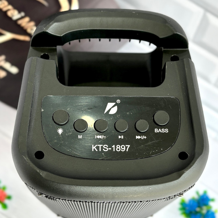 نمای جلویی اسپیکر قابل حمل KTS-1897