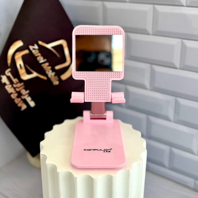 استند رومیزی صورتی