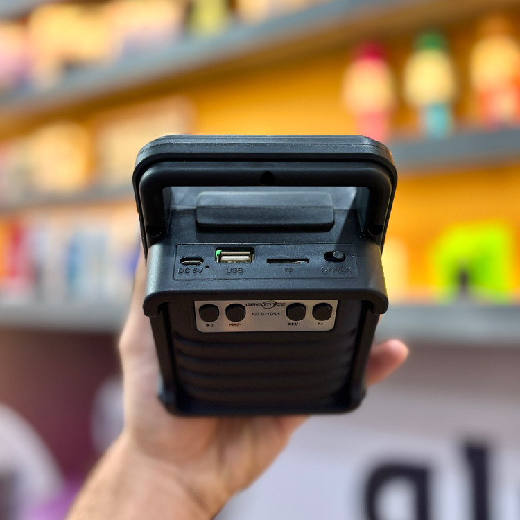 اسپیکر قابل حمل 3 اینچی با بلوتوث و USB