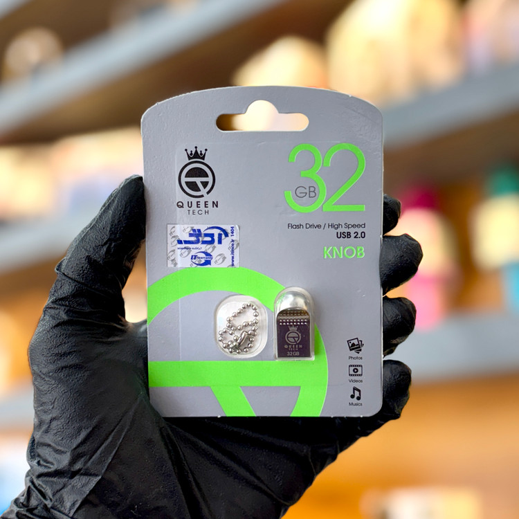 فلش مموری 32 گیگ کوئین تک USB 2.0 با گارانتی مادامالعمر