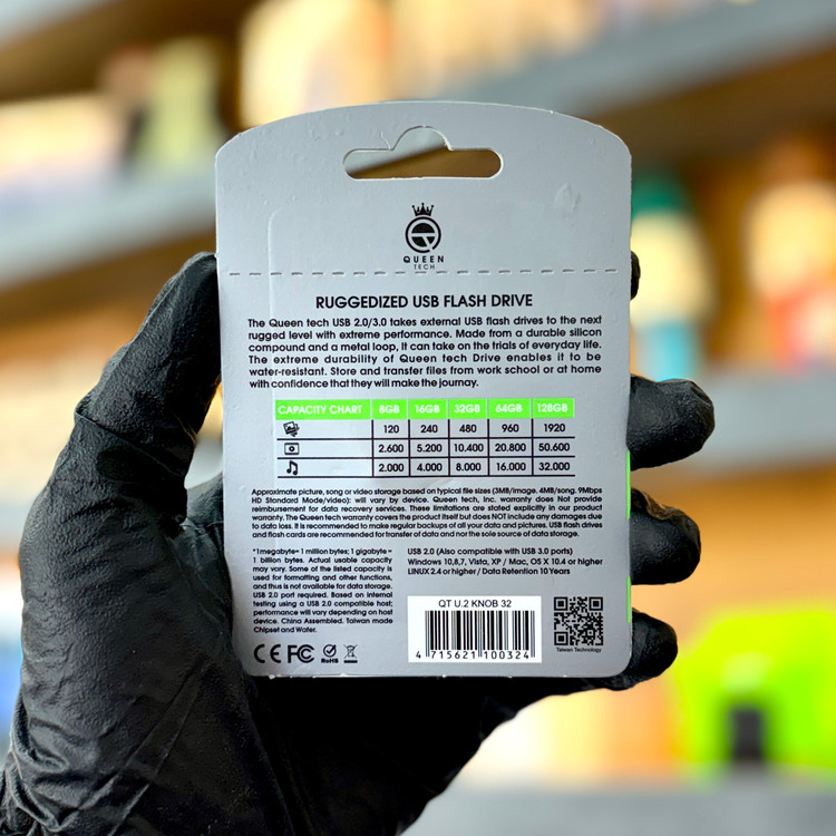 فلش USB 32 گیگ مناسب موزیک، فیلم و فایل با ضمانت همراه زارعی