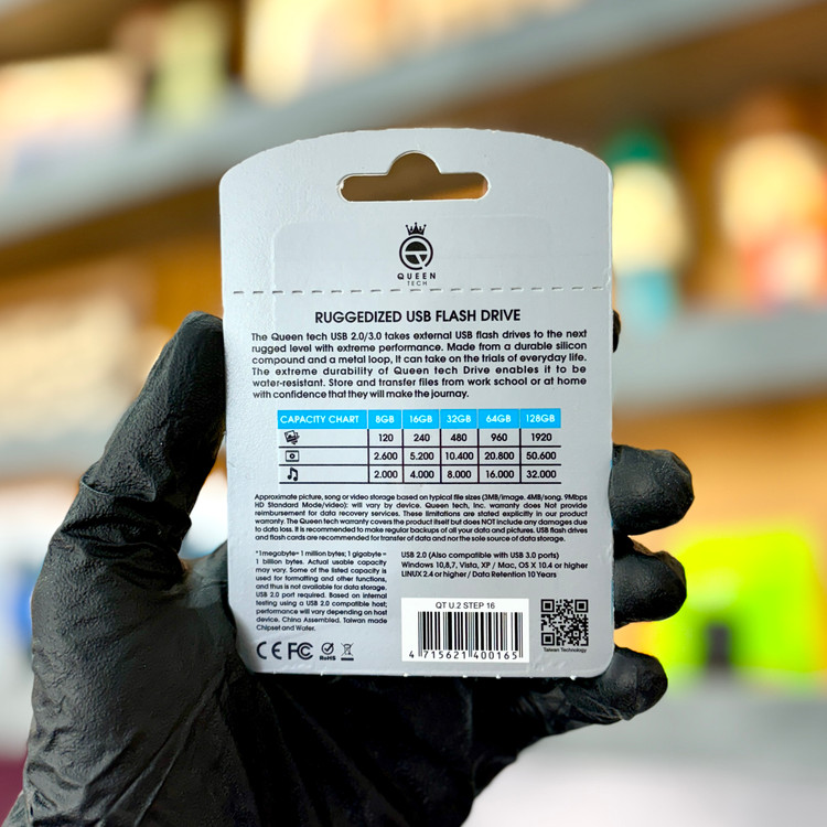 فلش USB 16 گیگ مناسب موزیک، فیلم و فایل با ضمانت همراه زارعی