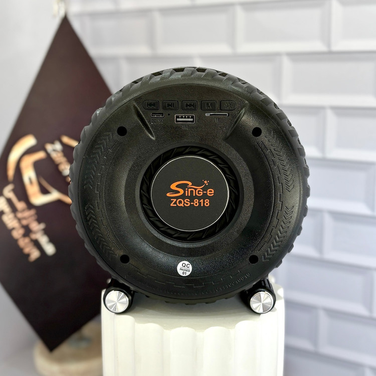 اسپیکر فانتزی لاستیکی با بلوتوث 5.3 و نورپردازی رنگارنگ