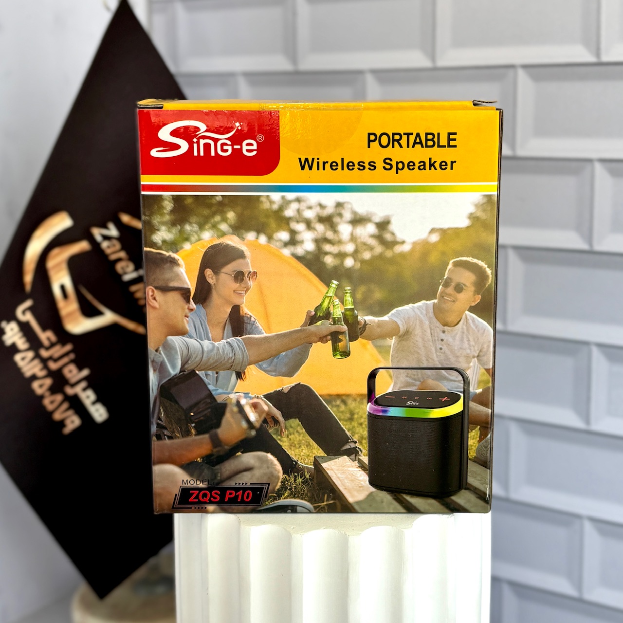 اسپیکر بی‌سیم با ورودی USB و رم Sing-e ZQS P10