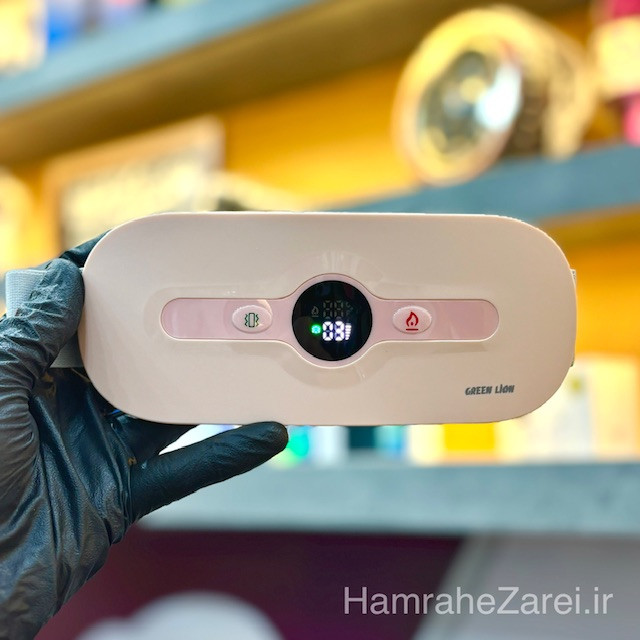 تصویر صفحه نمایش ماساژور قاعدگی گرین لاین