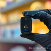 شارژر ۲۵ وات کی اف سنیور مدل CH-126 EU با پشتیبانی از سوپر فست شارژ