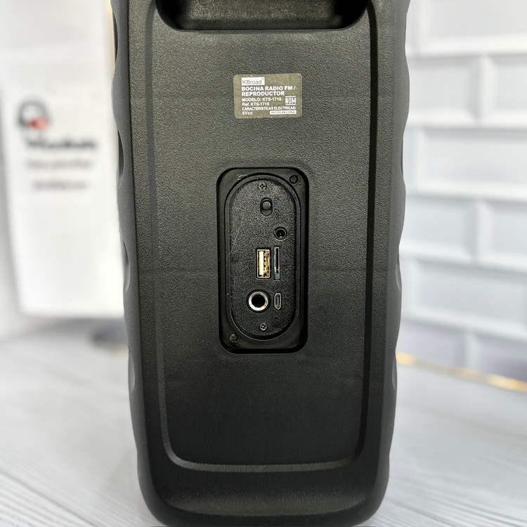 درگاههای USB، رم و AUX در اسپیکر KTS-1710