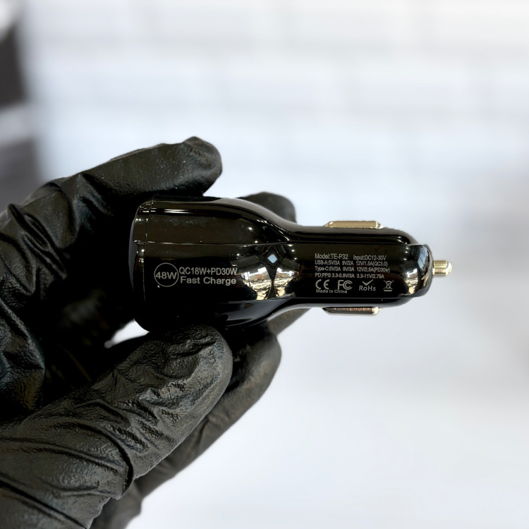 درگاه USB فست شارژ ۱۸ وات کوالکام در فندکی اورجینال
