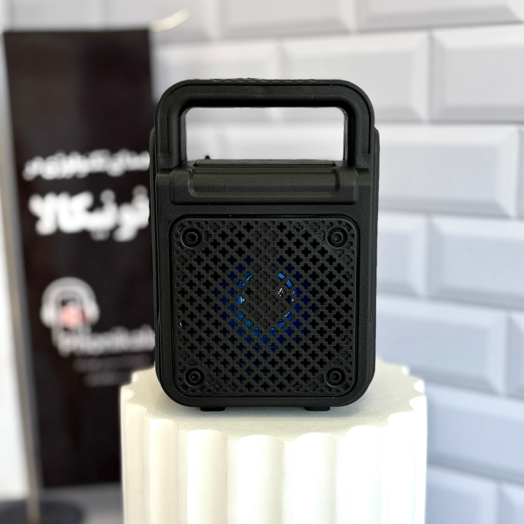 نمای جلوی اسپیکر بلوتوثی Sing-e مدل ZQS1372 با رقص نور RGB