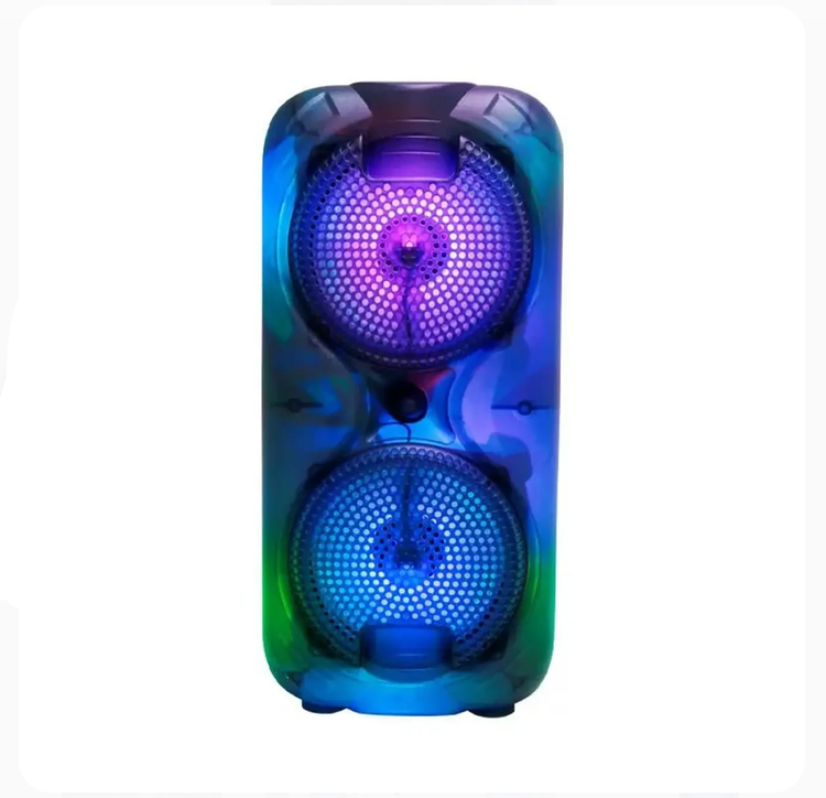 خرید اسپیکر بلوتوثی گریت نایس مدل GTS-2083 با نورپردازی جذاب ۳۶۰ درجه